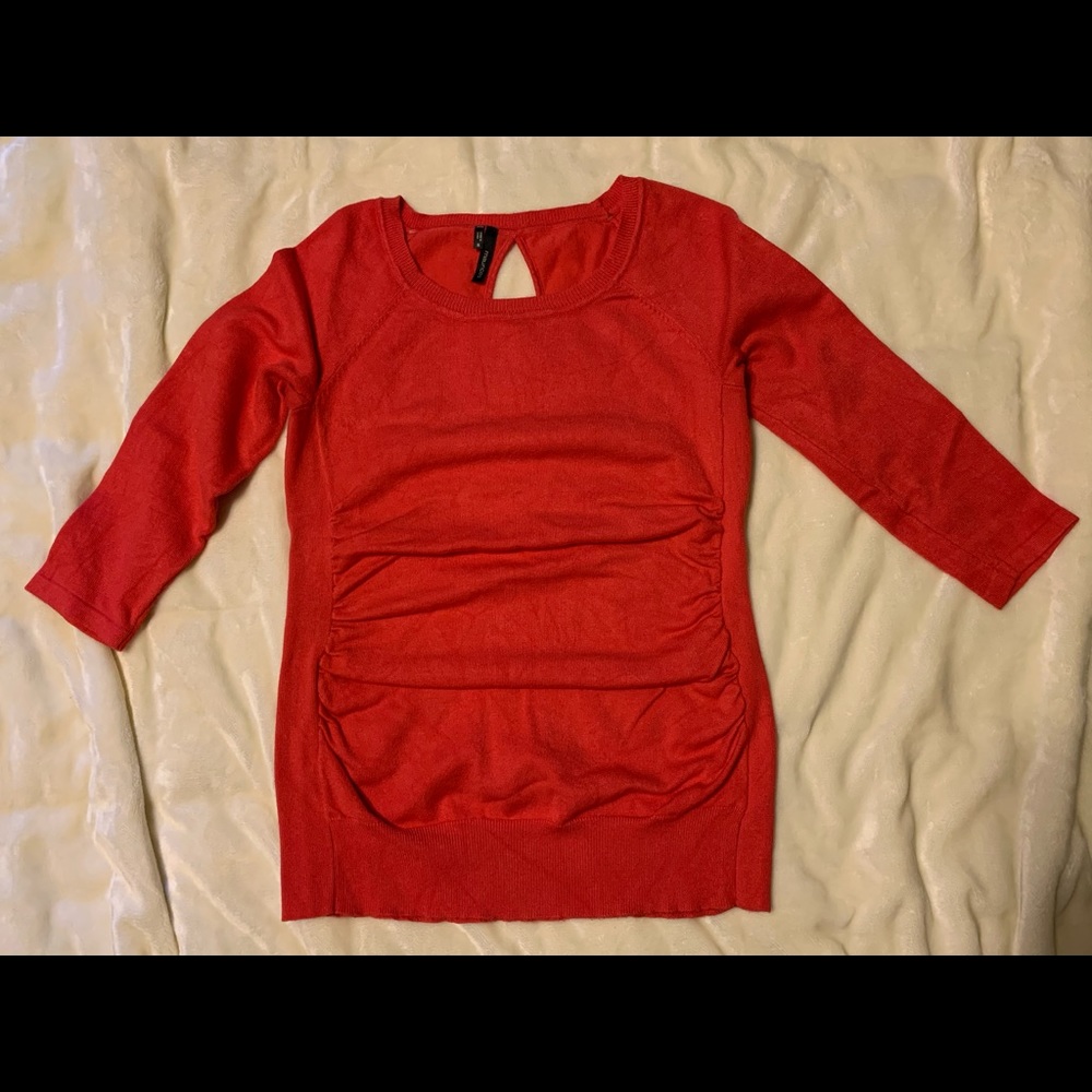 Hot pink 3/4 length sweater